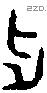 牙 Bronze characters