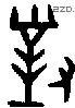 对 Bronze characters