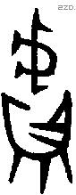 鬳 Oracle characters