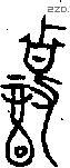 变 Bronze characters