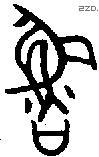 鲁 Bronze characters