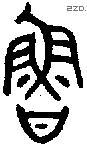 鲁 Bronze characters