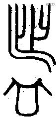 者 Bronze characters