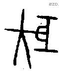 巨 Bronze characters
