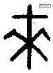 来 Bronze characters