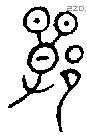 郸 Bronze characters