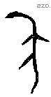 年 Bronze characters