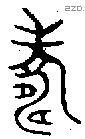 寿 Bronze characters