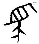 馬 Bronze characters