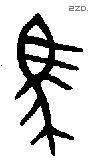 馬 Bronze characters