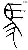 馬 Bronze characters