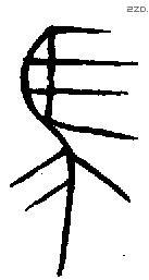 馬 Bronze characters