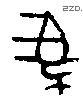 馬 Bronze characters