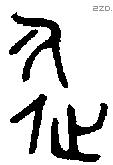 永 Bronze characters