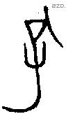 孔 Bronze characters