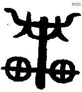 车 Bronze characters