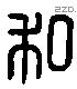 私 Liushutong characters