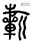 祈 Liushutong characters