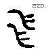 飞 Liushutong characters