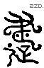 書 Liushutong characters