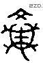 龟 Liushutong characters