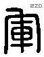 军 Liushutong characters
