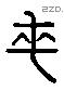 屯 Liushutong characters