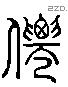 山 Liushutong characters