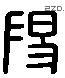 陽 Liushutong characters