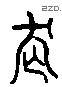 丧 Liushutong characters