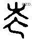 苍 Liushutong characters