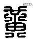 黄 Liushutong characters