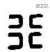 行 Liushutong characters