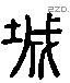 城 Liushutong characters