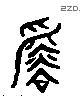 潛 Liushutong characters