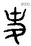 史 Liushutong characters