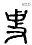 史 Liushutong characters