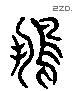 鴇 Liushutong characters