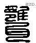 瓮 Liushutong characters