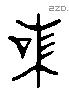 味 Liushutong characters