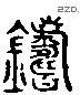 铸 Liushutong characters