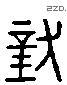 对 Liushutong characters