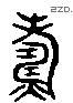 燾 Liushutong characters