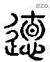 聽 Liushutong characters