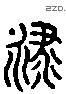 祿 Liushutong characters
