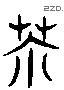 熱 Liushutong characters