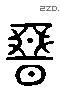 惡 Liushutong characters