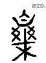 择 Liushutong characters