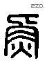 魚 Liushutong characters
