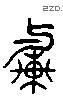 舆 Liushutong characters